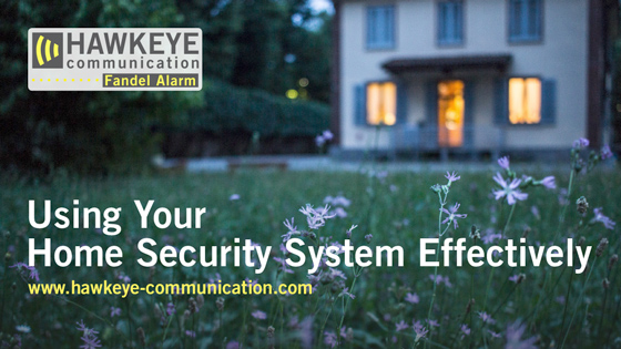 Using Your Home Security to Your Advantage