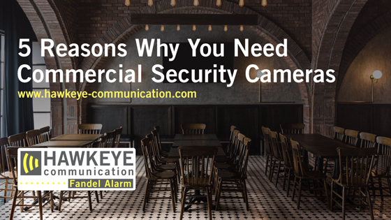 Reasons Why You Need Commercial Security Cameras